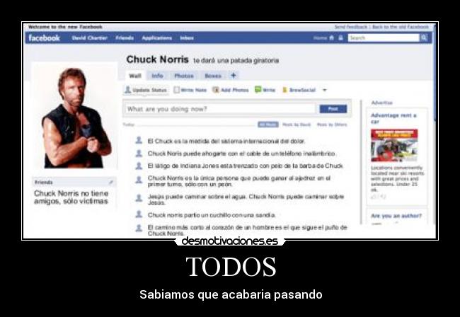 carteles chuck norris desmotivaciones