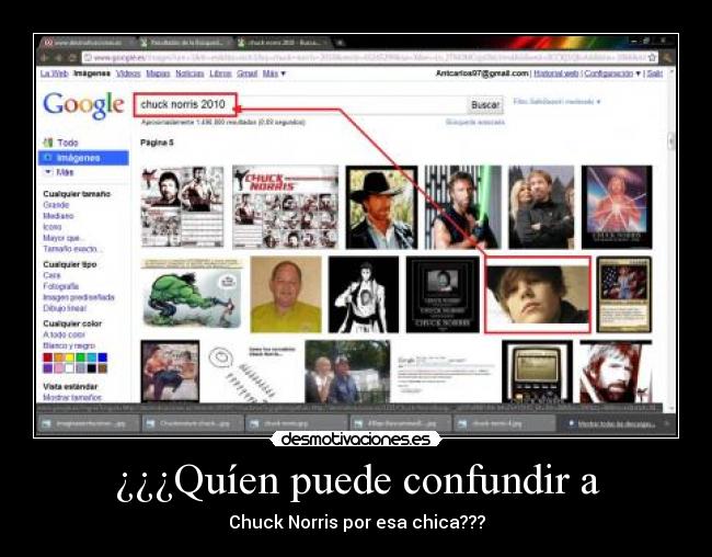 carteles chuck norris desmotivaciones