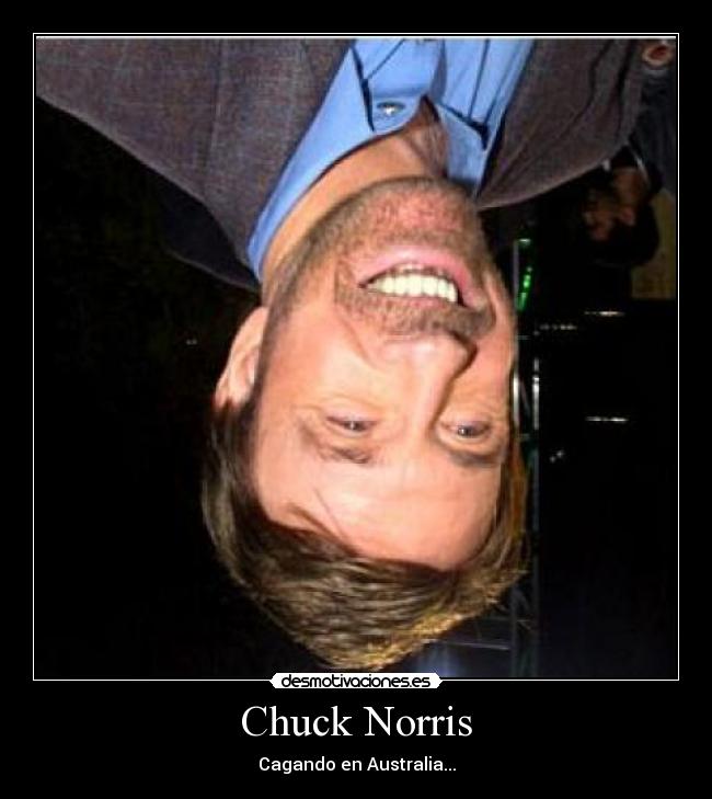 Chuck Norris - Cagando en Australia...