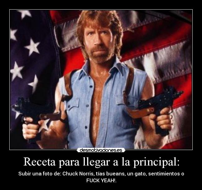 Receta para llegar a la principal: - 