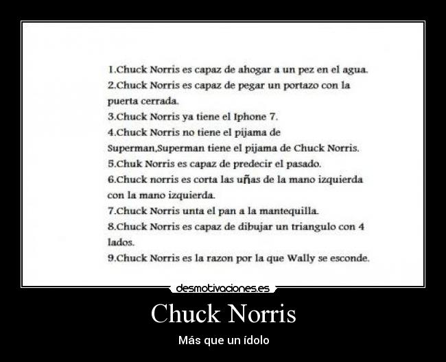 Chuck Norris -