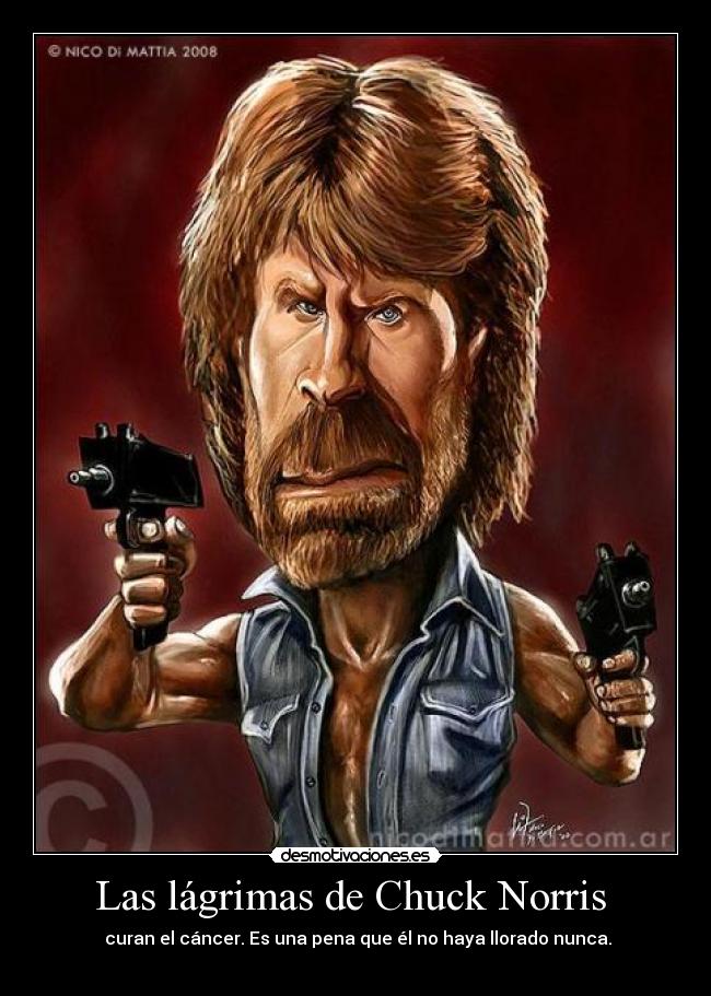 Las lágrimas de Chuck Norris -