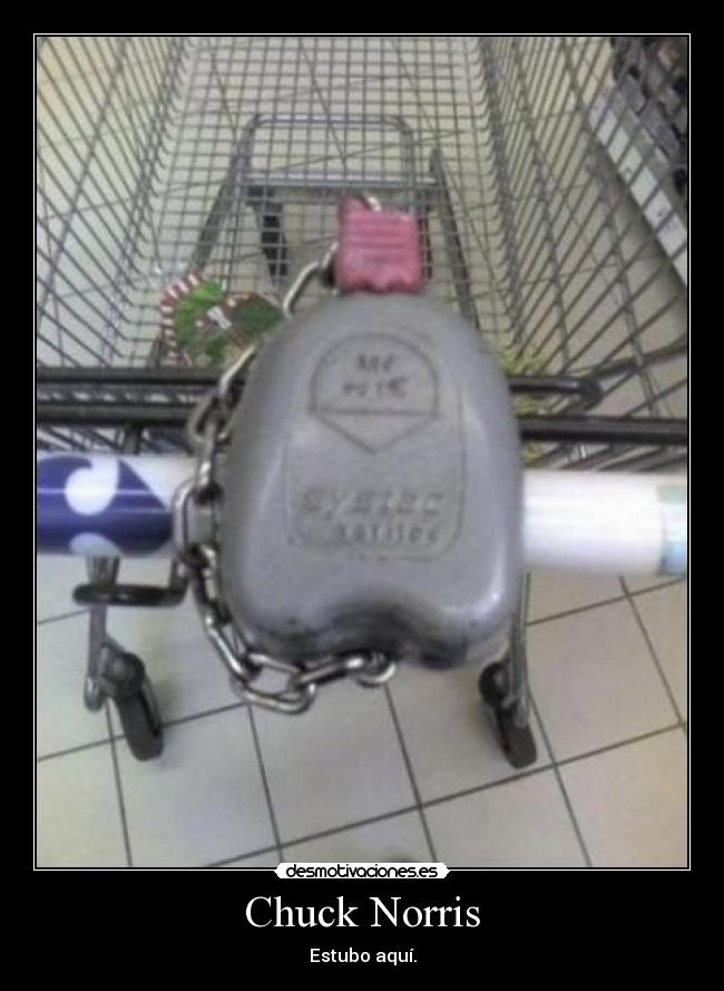 Chuck Norris - Estubo aquí.