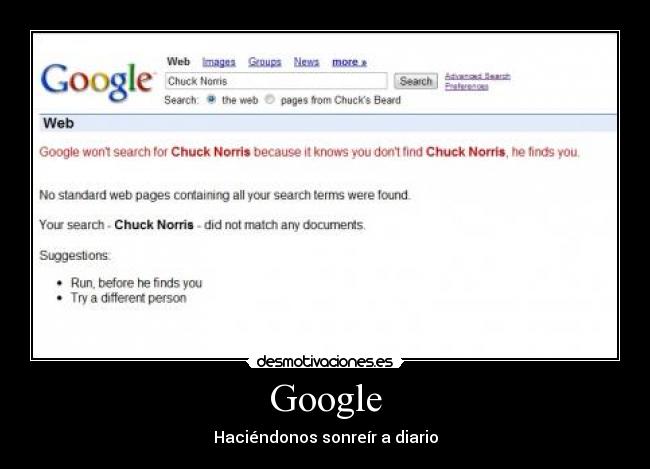 Google - Haciéndonos sonreír a diario