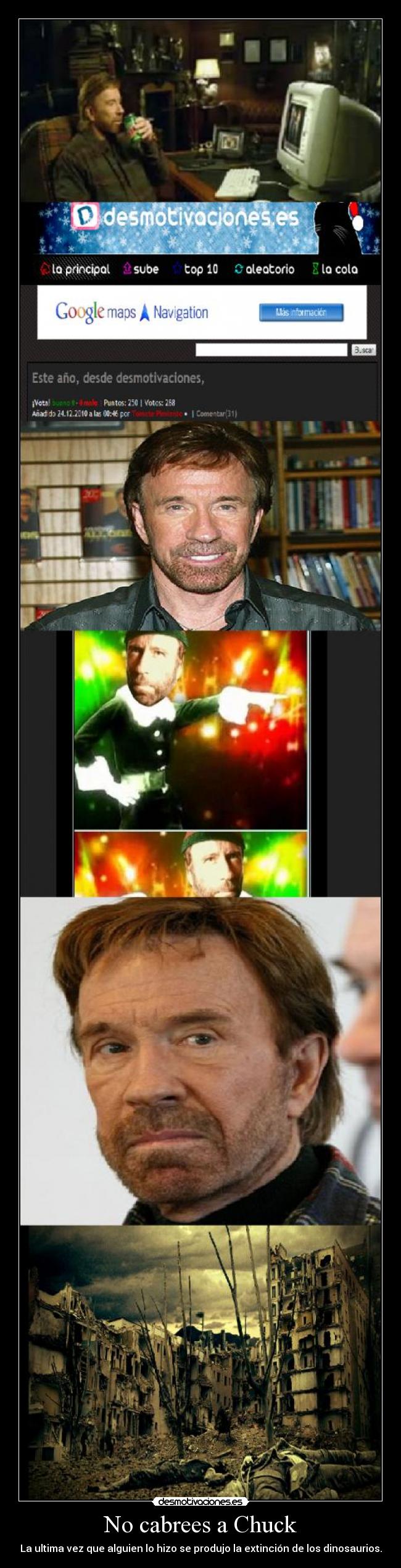 No cabrees a Chuck -