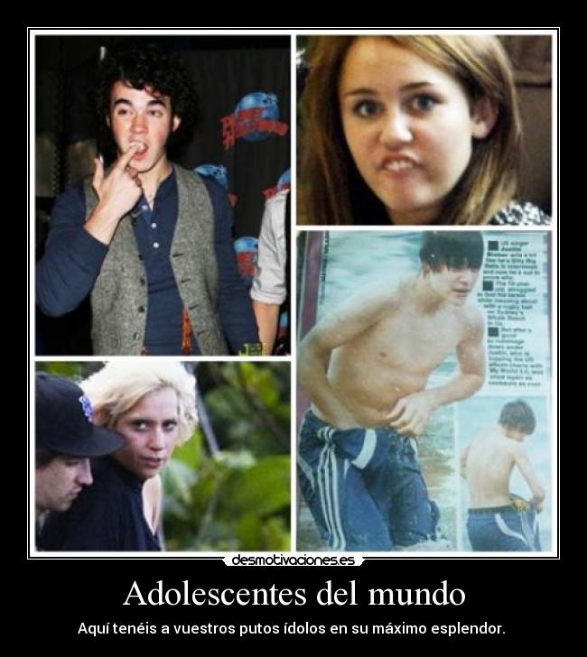 Adolescentes del mundo -