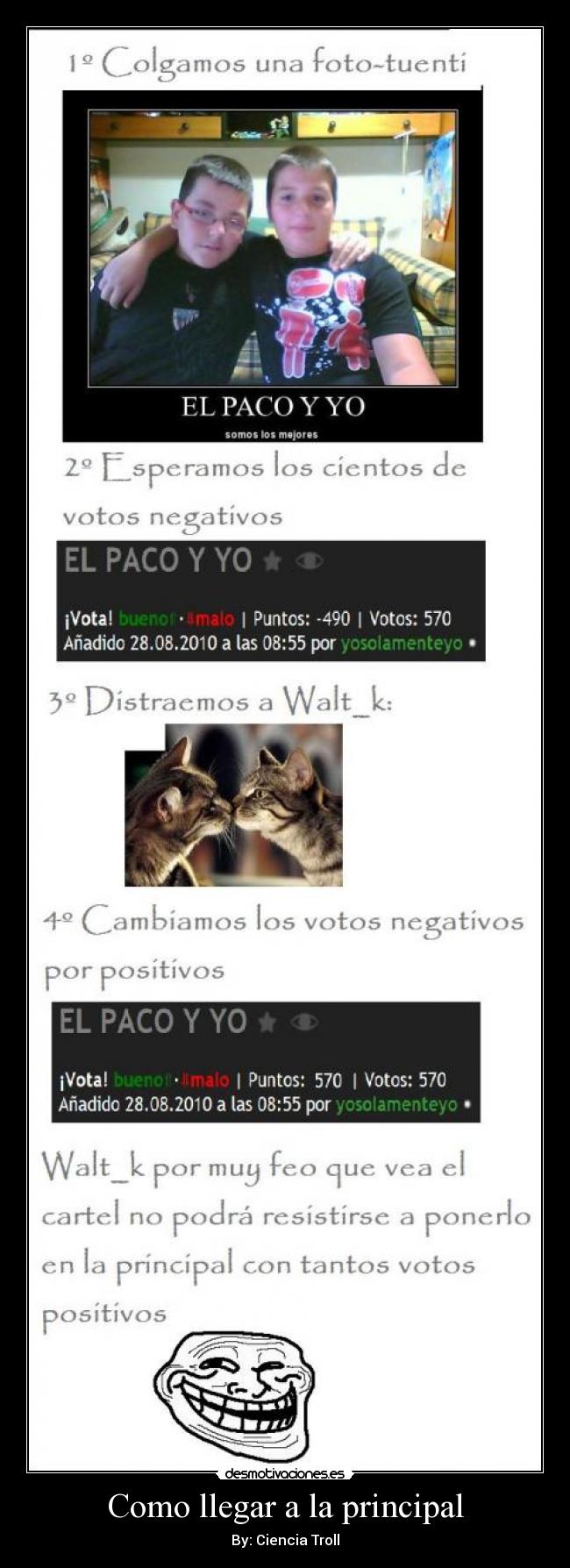 Como llegar a la principal - 