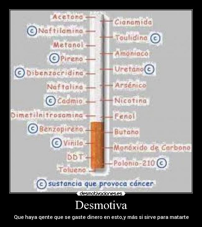 Desmotiva - Que haya qente que se gaste dinero en esto,y más si sirve para matarte