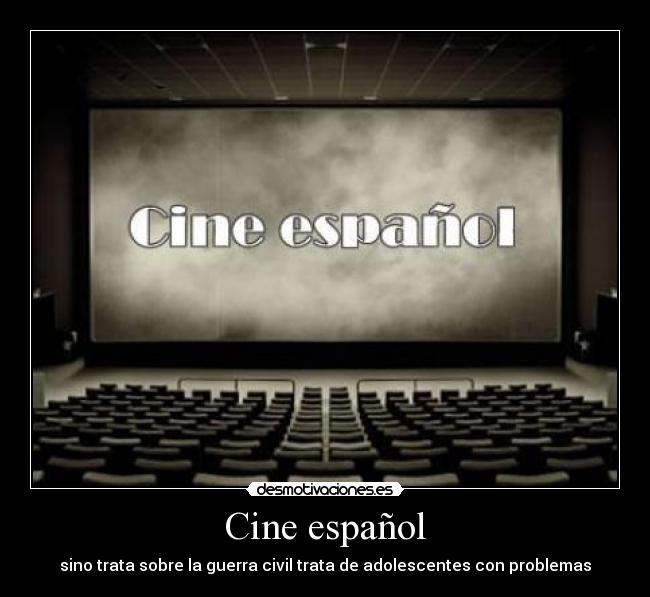 Cine español -