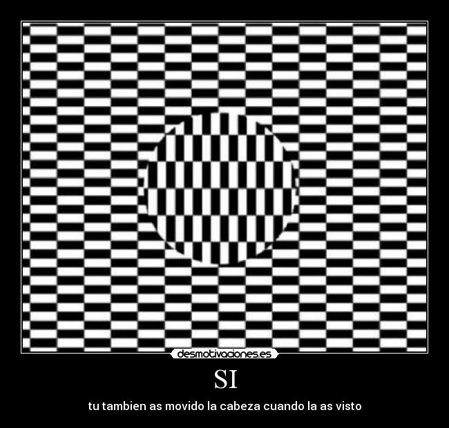 SI - tu tambien as movido la cabeza cuando la as visto