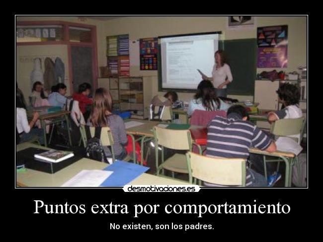 Puntos extra por comportamiento -