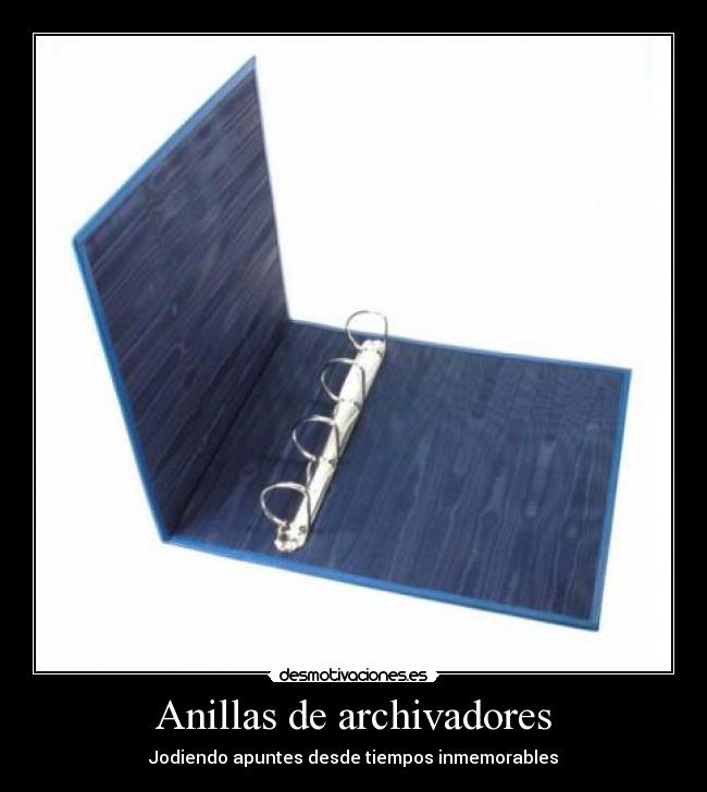 Anillas de archivadores -
