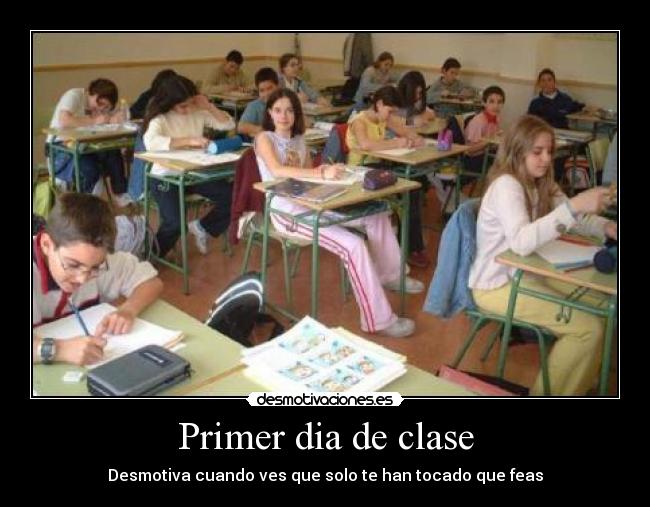 Primer dia de clase - 