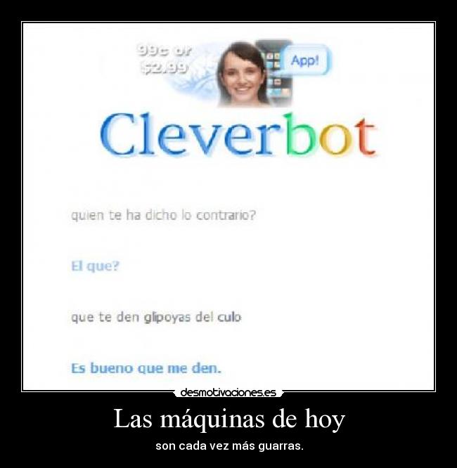 Las máquinas de hoy -