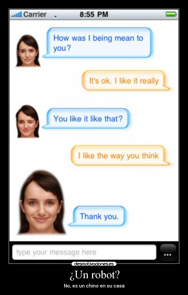 carteles cleverbot desmotivaciones