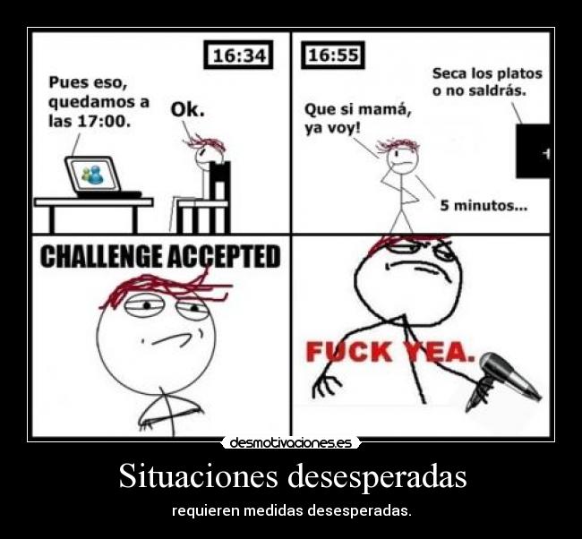 Situaciones desesperadas -