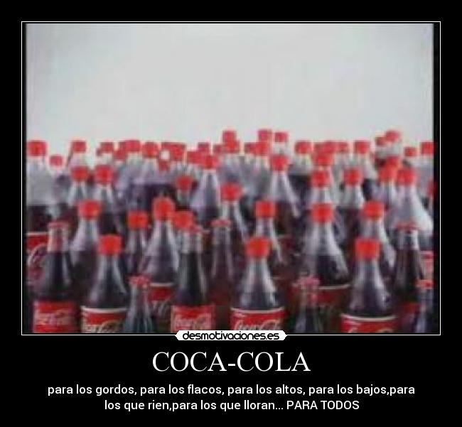 carteles cocacola desmotivaciones