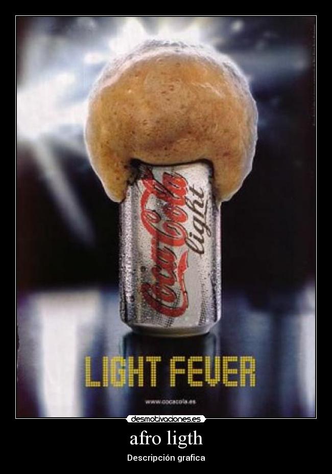 afro ligth - Descripción grafica