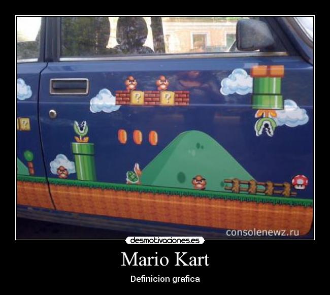 Mario Kart - Definicion grafica