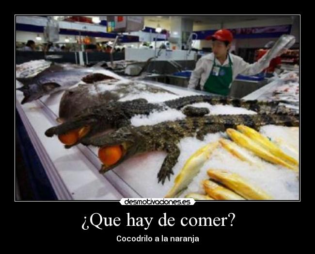 ¿Que hay de comer? - 