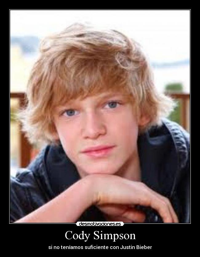 Cody Simpson - si no teníamos suficiente con Justin Bieber