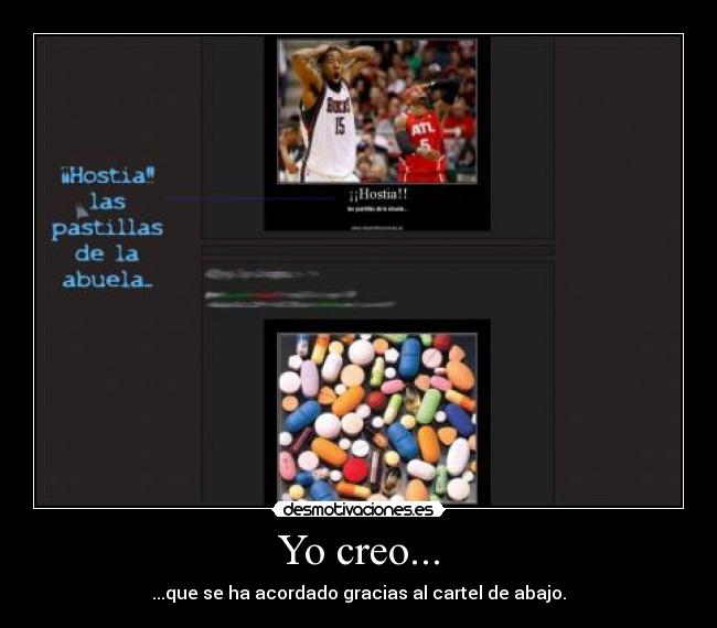 Yo creo... - 