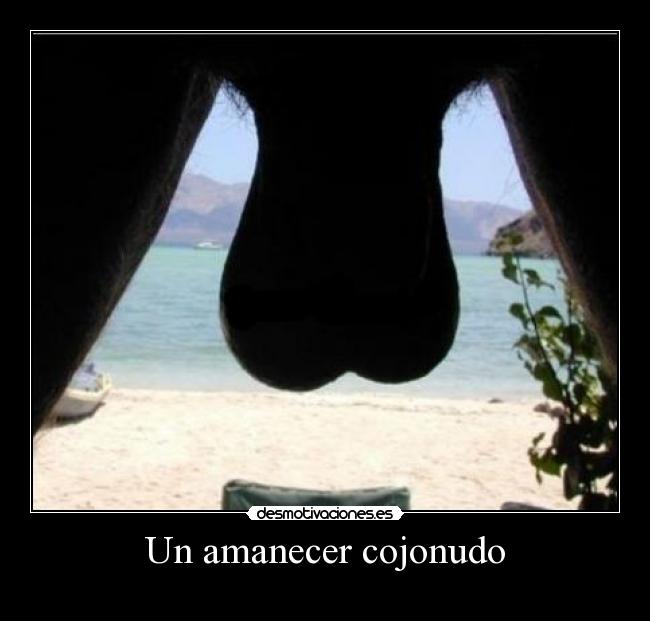 Un amanecer cojonudo -