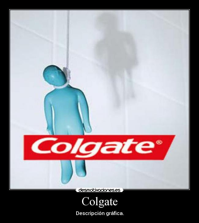 Colgate - Descripción gráfica.