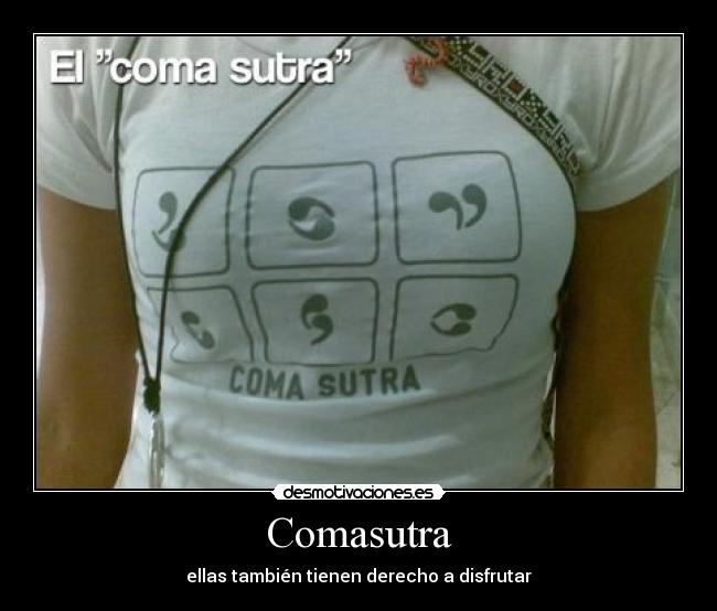 Comasutra - ellas también tienen derecho a disfrutar