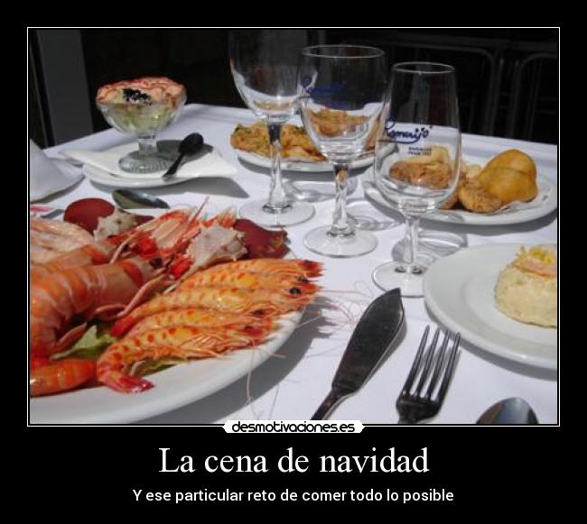 carteles navidad comida navidad desmotivaciones