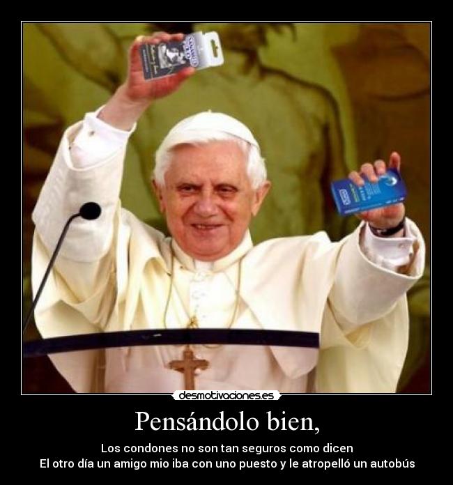 carteles condones desmotivaciones