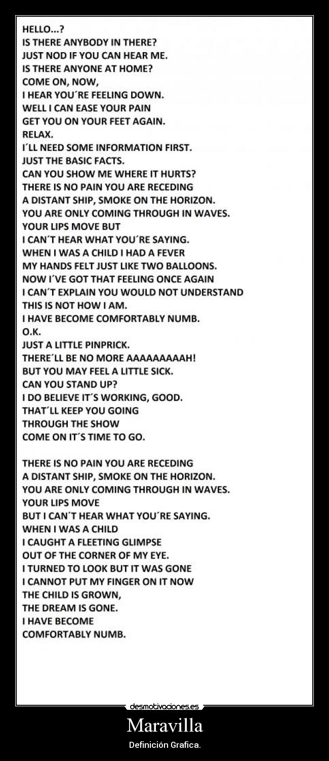 Maravilla - Definición Grafica.