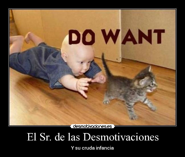 El Sr. de las Desmotivaciones -