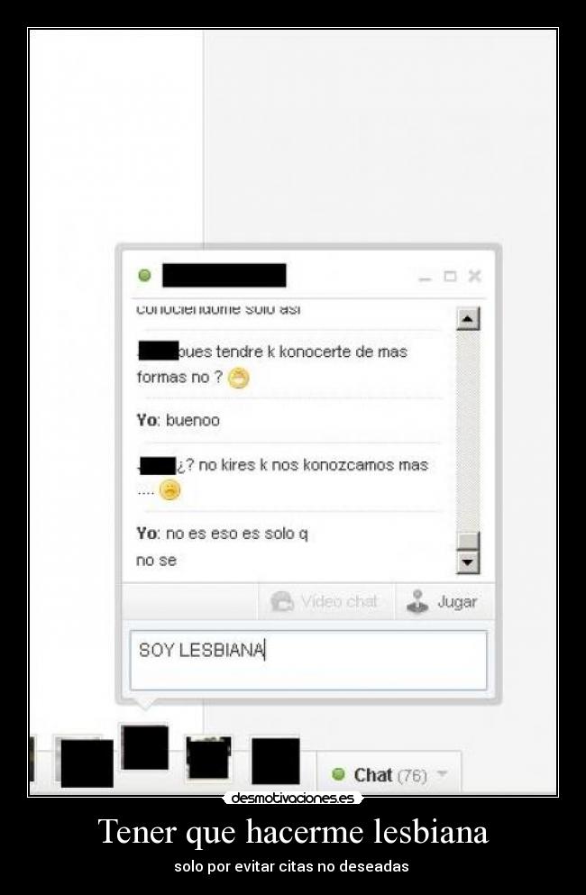 Tener que hacerme lesbiana -