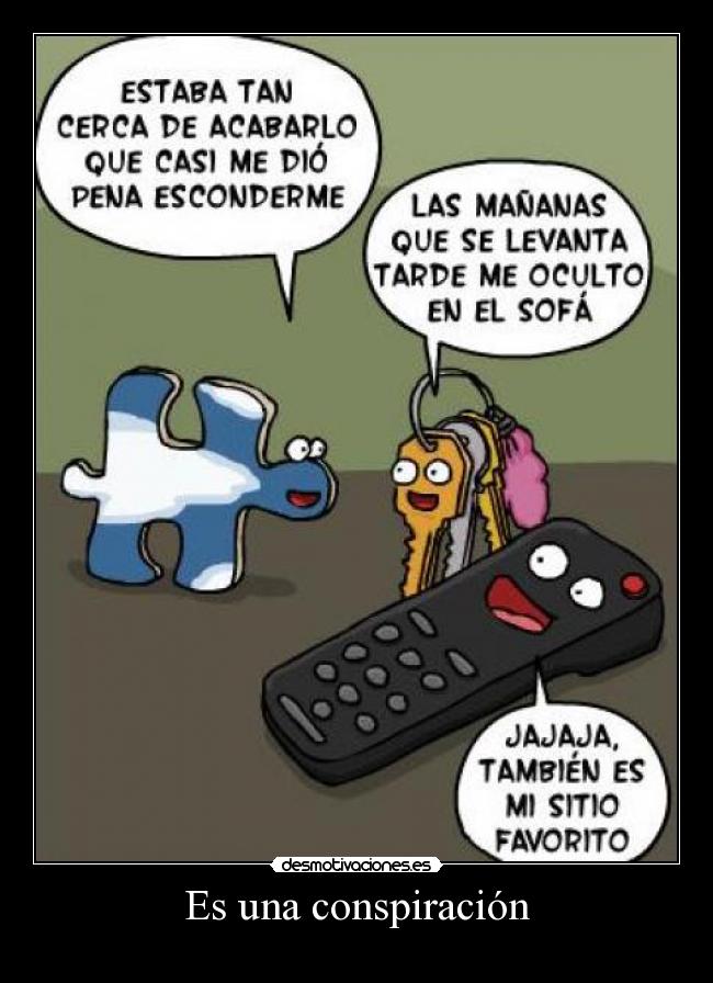 Es una conspiración - 