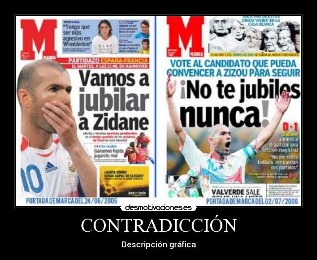 CONTRADICCIÓN - 