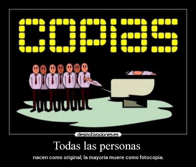 Todas las personas  - 
