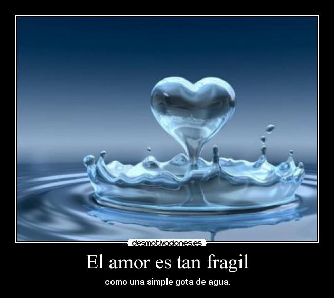 El amor es tan fragil - 