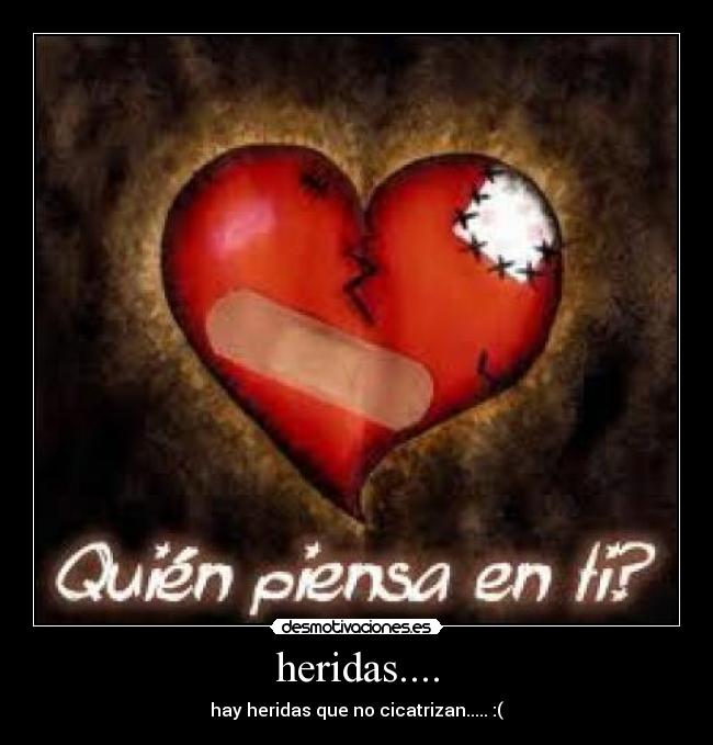 carteles heridas desmotivaciones