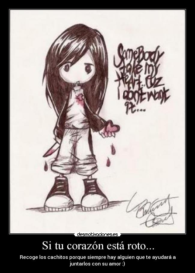 Si tu corazón está roto... -