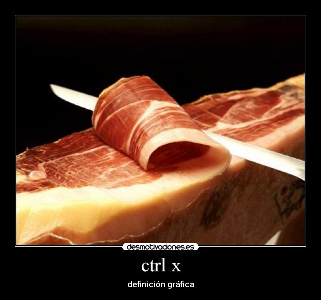 ctrl x -