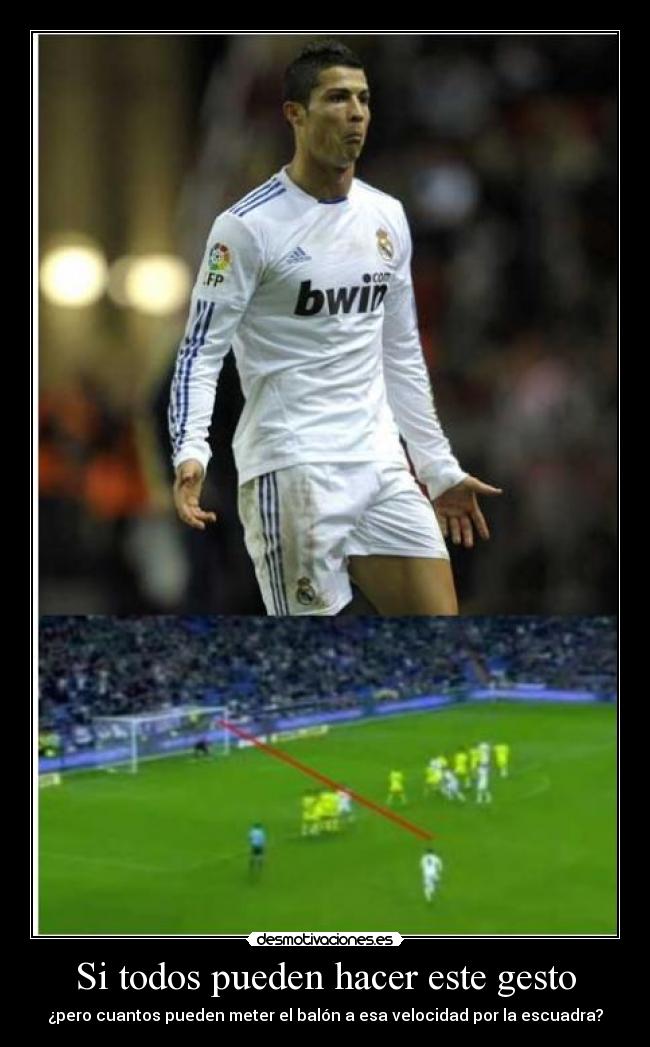 Si todos pueden hacer este gesto -