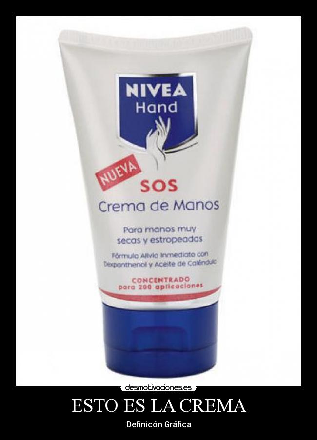 ESTO ES LA CREMA - Definicón Gráfica