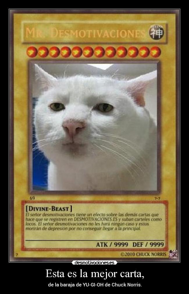 Esta es la mejor carta, - 