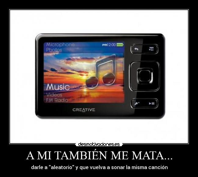 carteles meseguer mp3 desmotivaciones