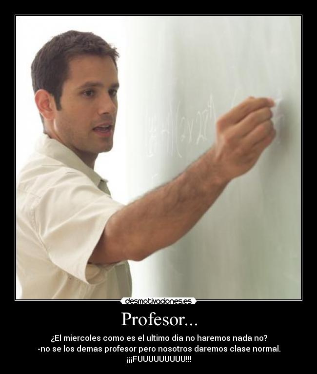 Profesor... - 