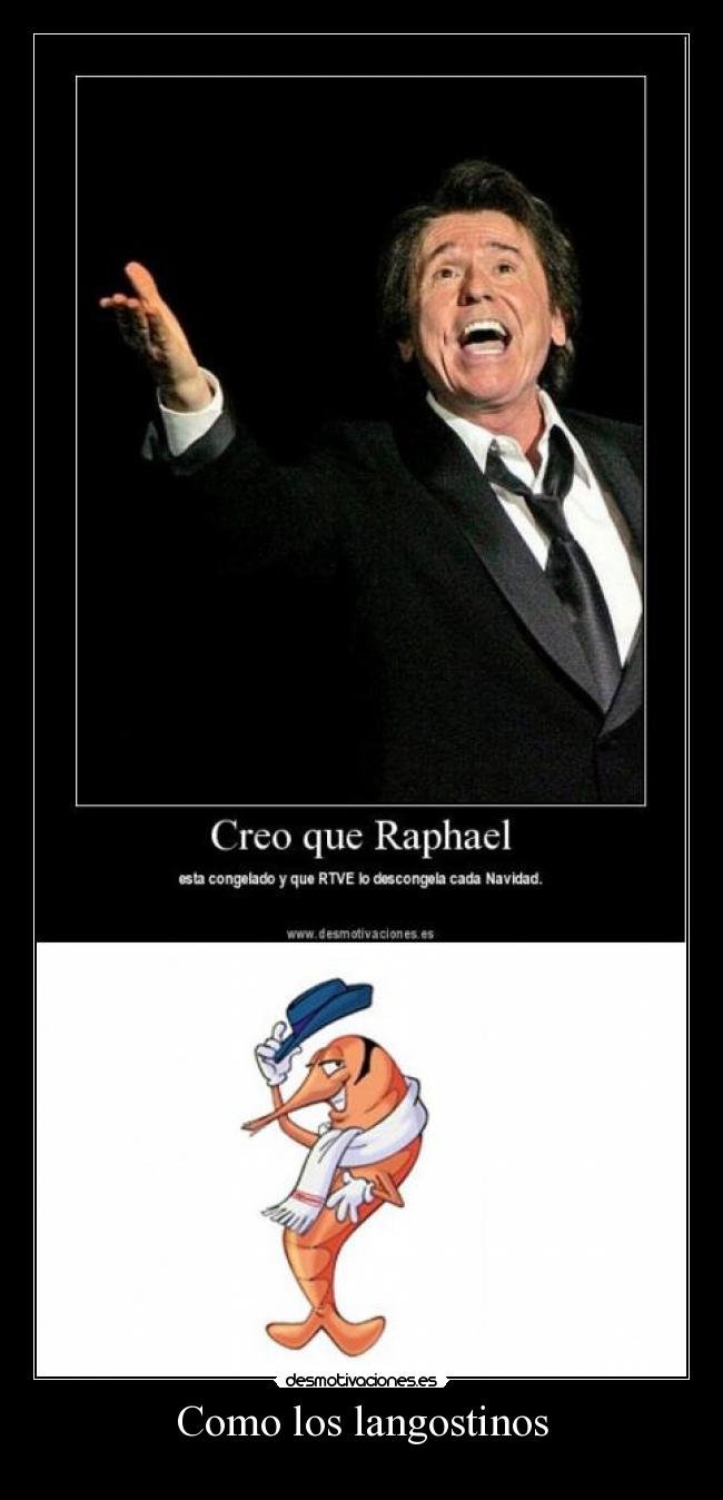 Como los langostinos -
