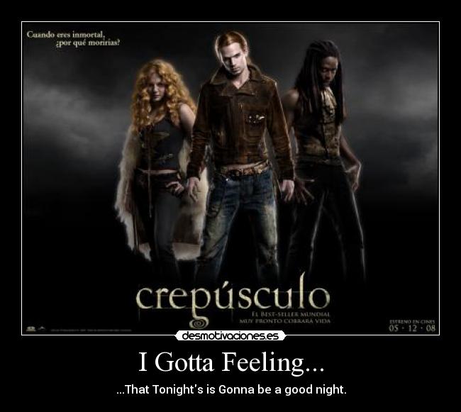 I Gotta Feeling... -