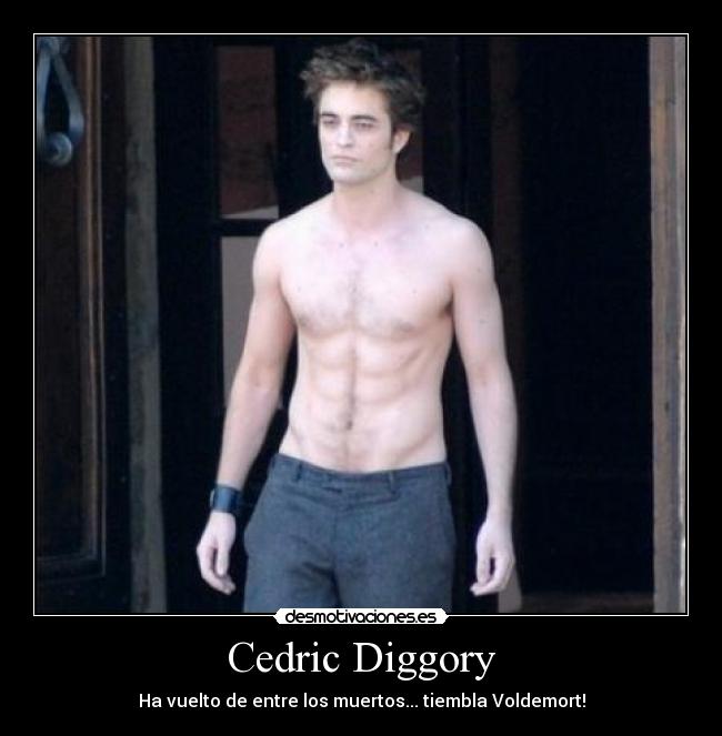 carteles cedric diggory voldemort crepusculo edward desmotivaciones