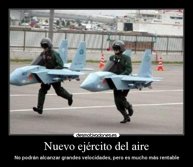 Nuevo ejército del aire - No podrán alcanzar grandes velocidades, pero es mucho más rentable